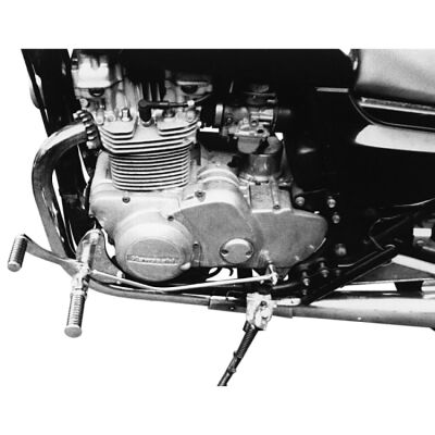 Přepákování Motorrad Burchard pro Kawasaki Z 750 LTD 4 Zylinder, předsunutí -  35 cm - chrom - SUNDANCE